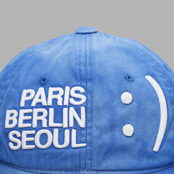 【THE MUSEUM VISITOR】 SMILE LOGO BALLCAP /追跡付 THE MUSEUM VISITOR | 더뮤지엄비지터 The Museum Visitor Smile