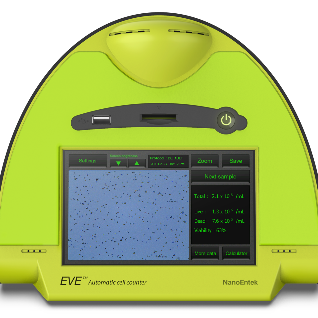 [NanoEntek] EVE cell counter : DAWINBIO