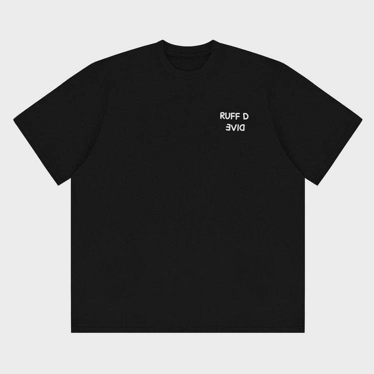 Basic Logo T-Shirt Black : Ruff D Dive