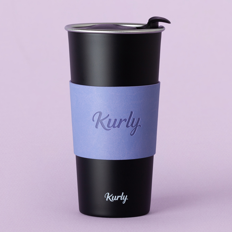 Kurly 매트블랙 텀블러