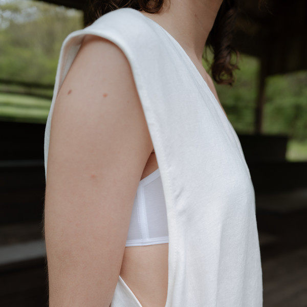 ワンピース MONOHA : 24SS / Deep V neck dress (White) Amazon.com: Haoyuce Womens Summer Deep V Neck Sexy Backless