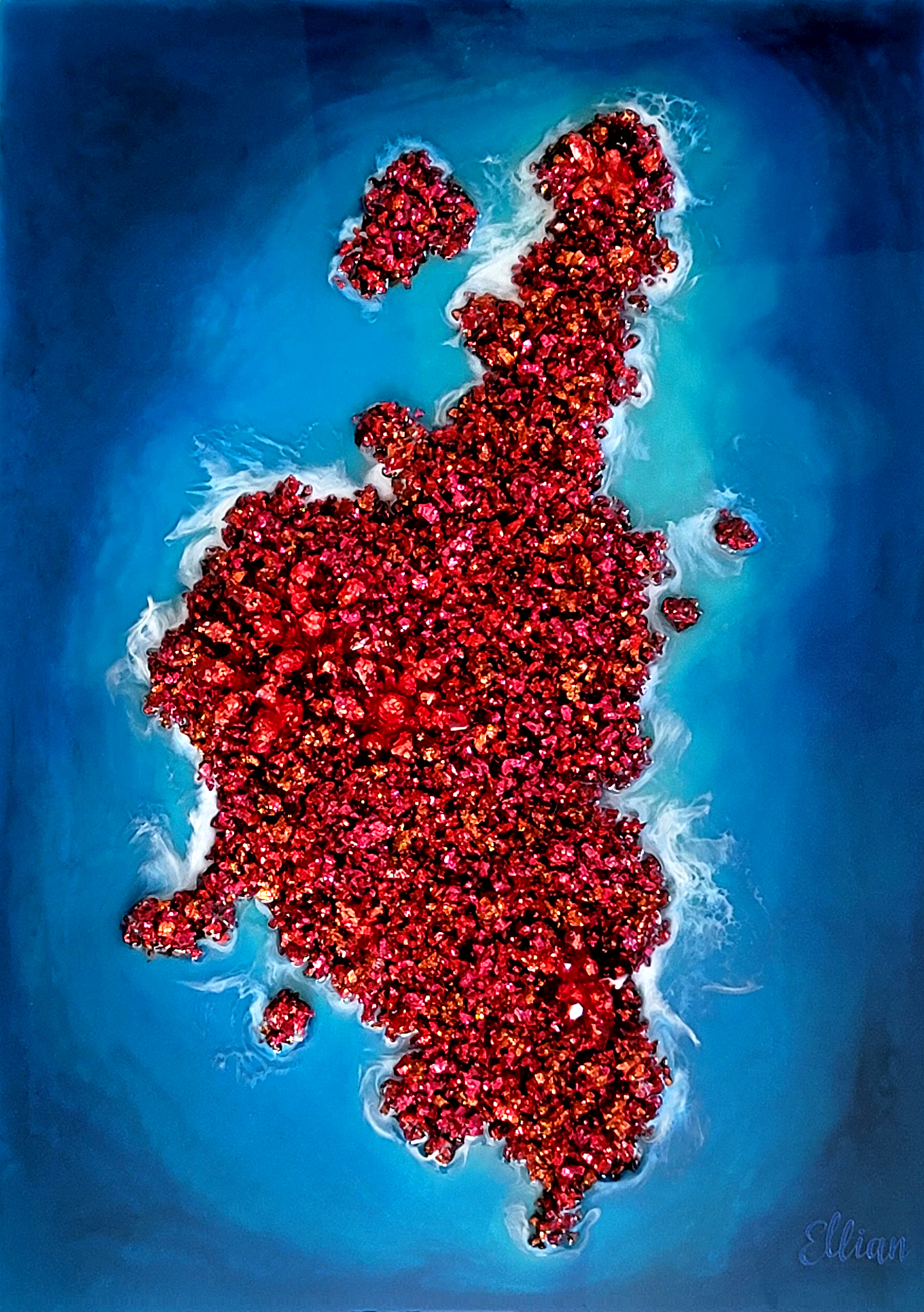 [ 병풍도 ] Byeongpungdo in Korea /  W:36.4cm H:51.5cm