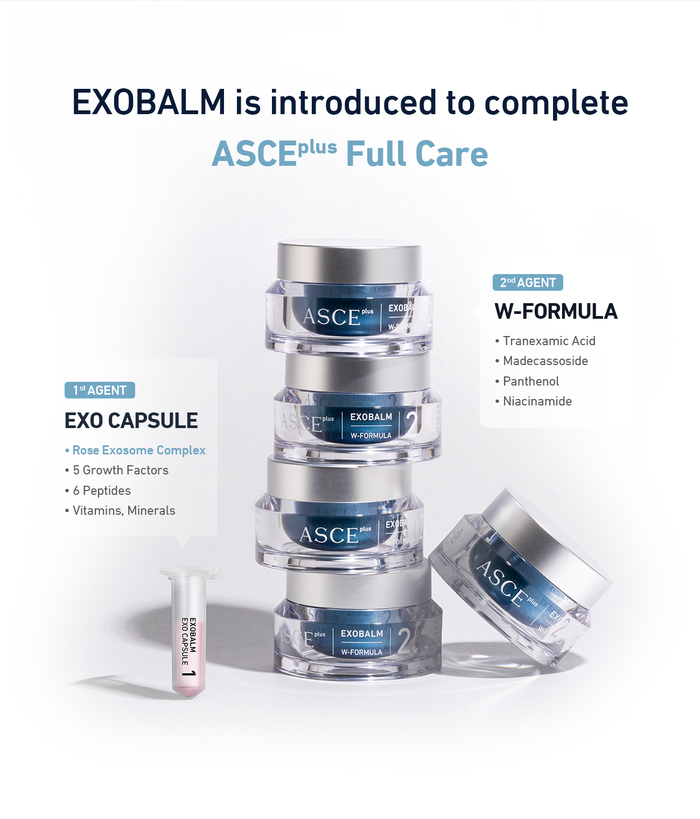 フェイスクリーム ASCE+ EXOBALM W-FORMULA 20ml ASCE + EXOBALM W-Formula – Hyafilia USA
