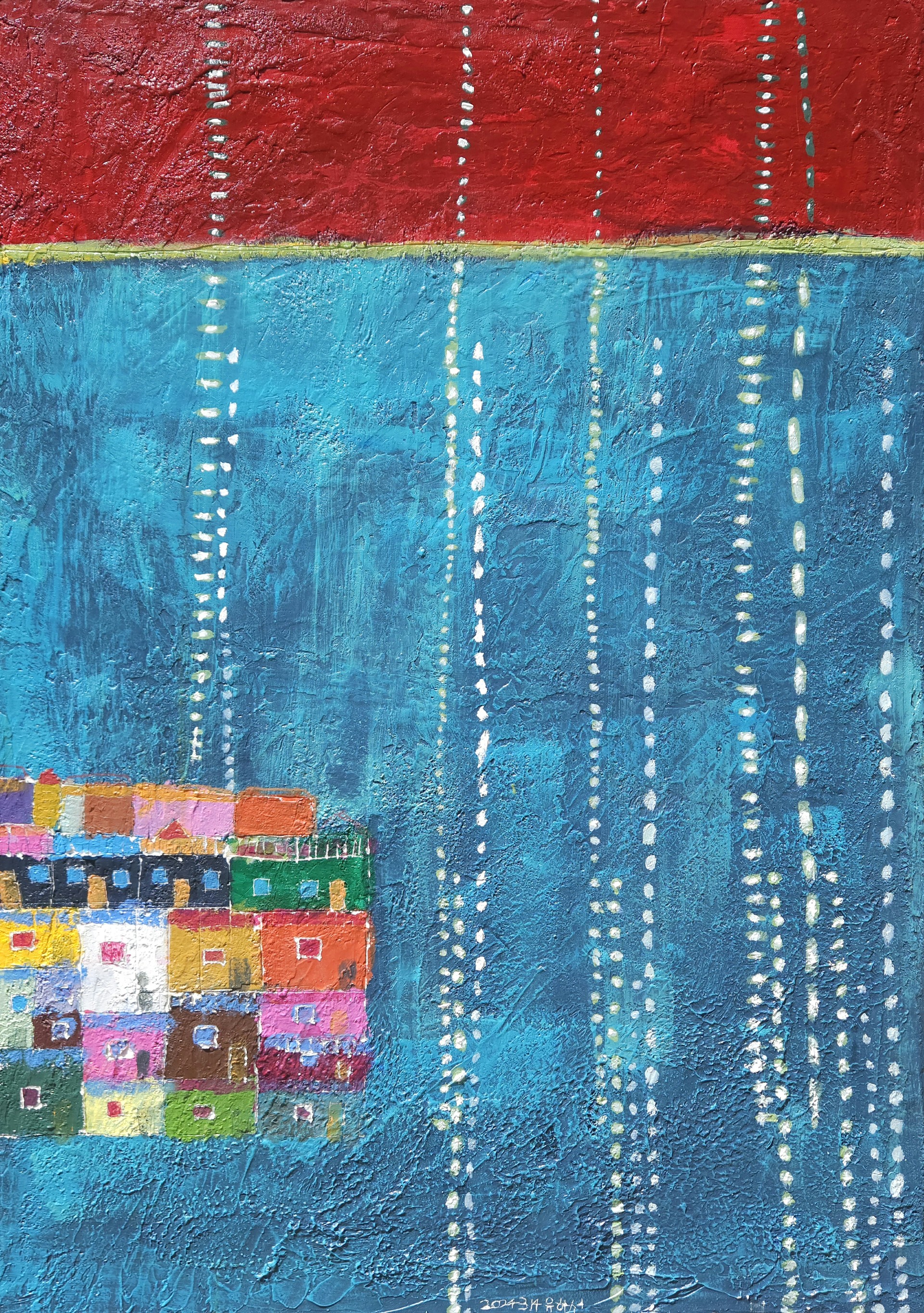 빛나는 창문|Acrylic on canvas|90.9×72.7(cm)|2024