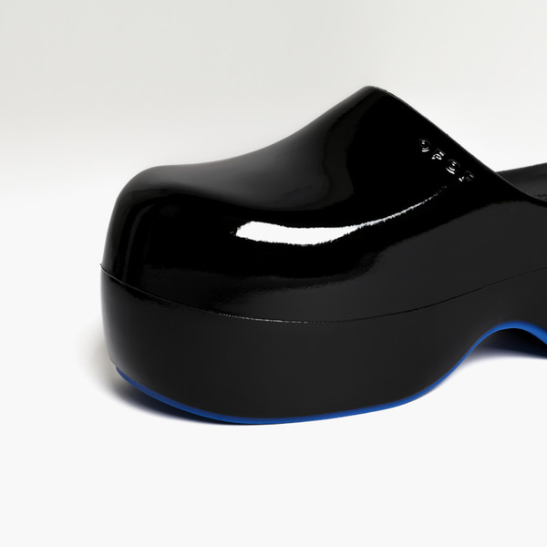 靴 OFOF 1F GLOSSY BLACK UK5 1F MATT BLACK | OFOF