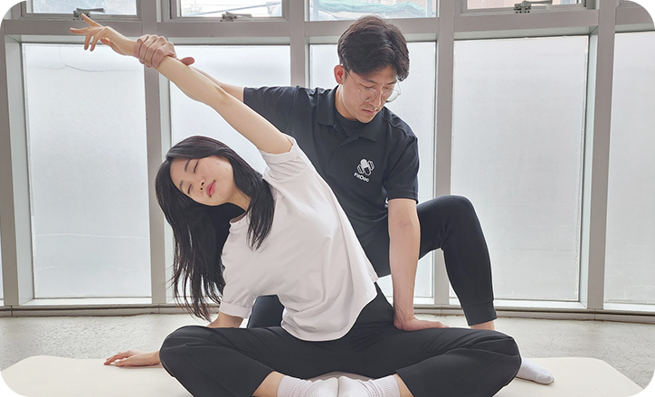 오피스 스트레칭, 패시브 스트레칭