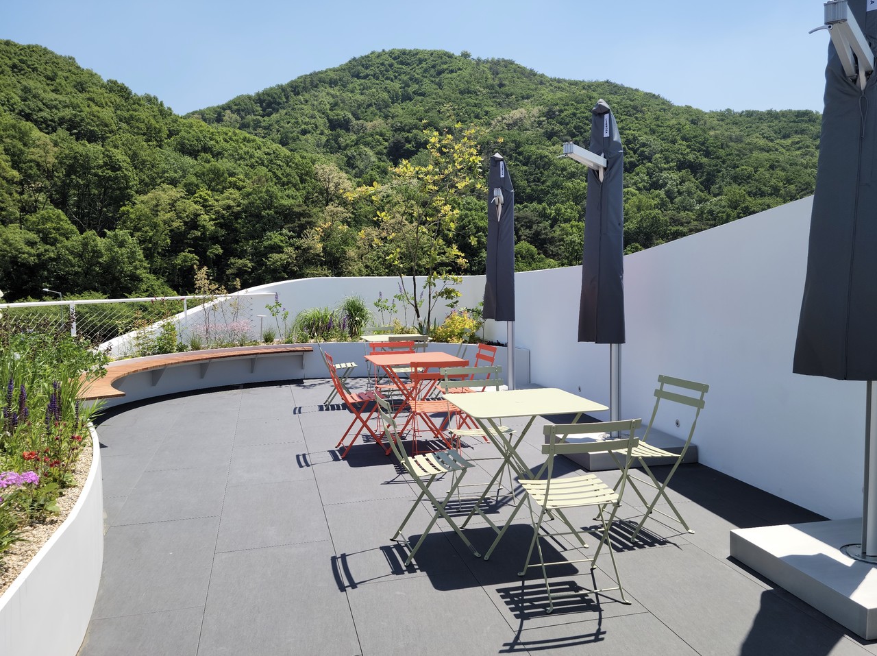 Rooftop view