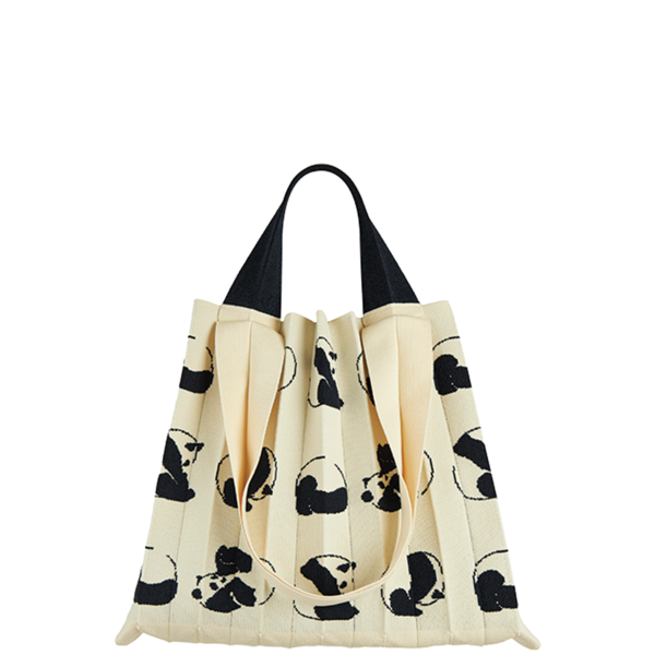 PLEATS MAMA 正規品関税込み PANDA EDITION 2WAY BAG PANDA EDITION] 2WAY SHOPPER BAG ROLLING PANDA : PLEATSMAMA