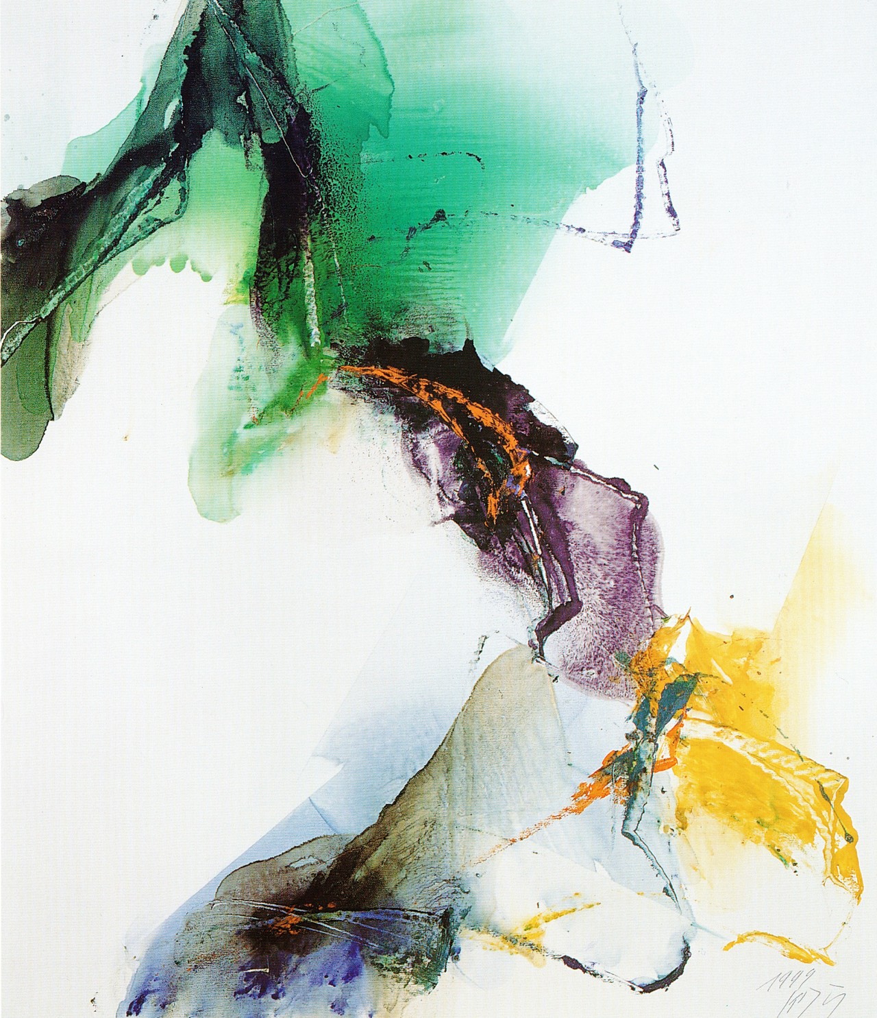 cerf, 100X90cm, 1999