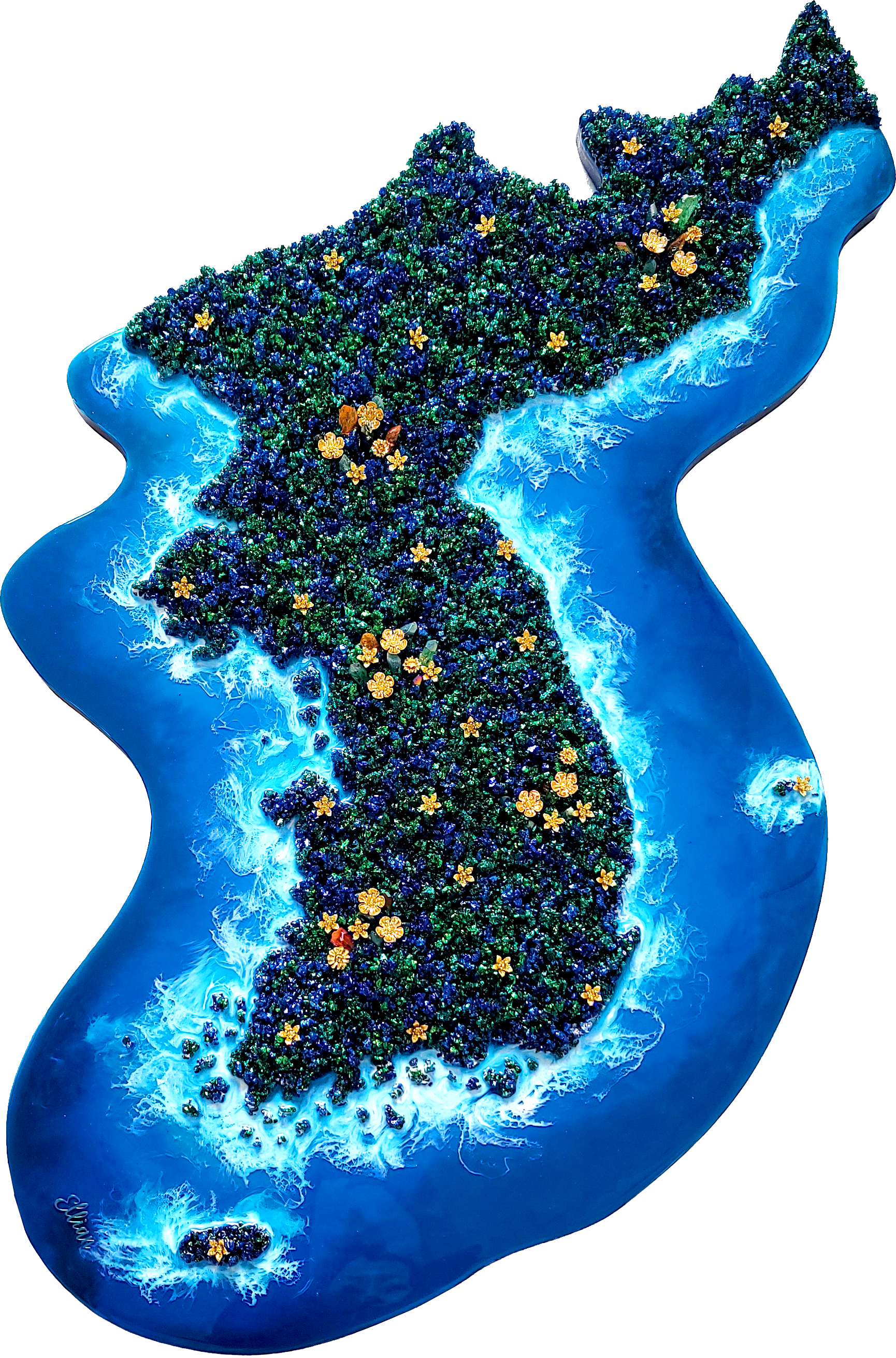 [ 아름다운땅 ] Beautiful Land /  W:90cm H:54cm