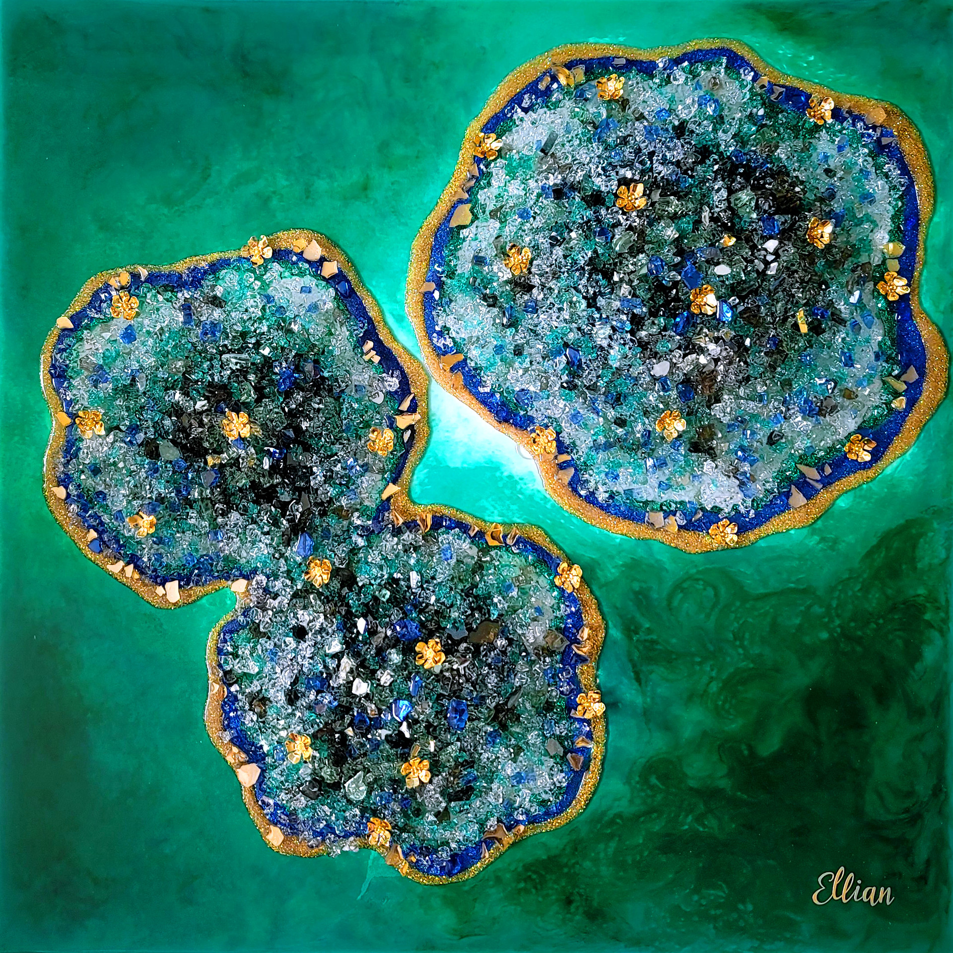 [ 산호섬1 ] Coral_Treasure Island 1 /  W:57cm H:57cm