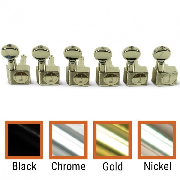 Kluson 6 In Line Contemporary Diecast Series 2 Pin Tuning Machines With ...