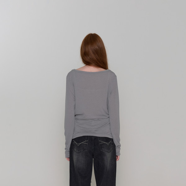 ◆ROCKCAKE◆ Pia Damage Wide Jeans Beige Black ROCKCAKE☆韓国 人気☆Pia Damage Wide Jeans - Beige Black