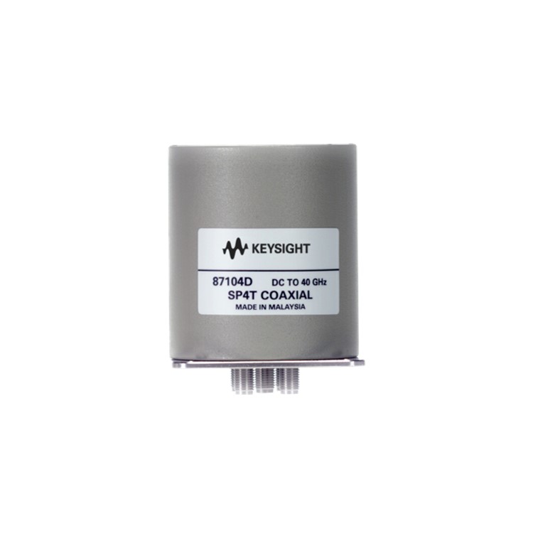 KEYSIGHT 87104D 키사이트 멀티포트 전기기계 동축 스위치, DC ~ 40 GHz, SP4T