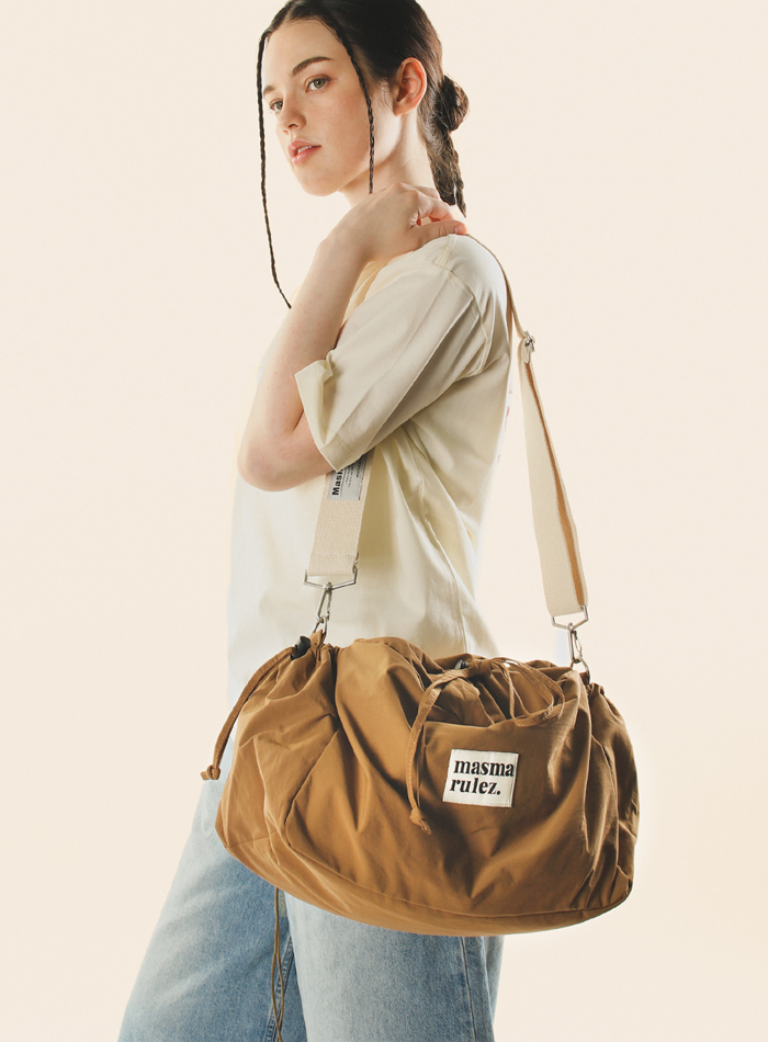 Daily string bobu bag _ Brown : Masmarulez [마스마룰즈]