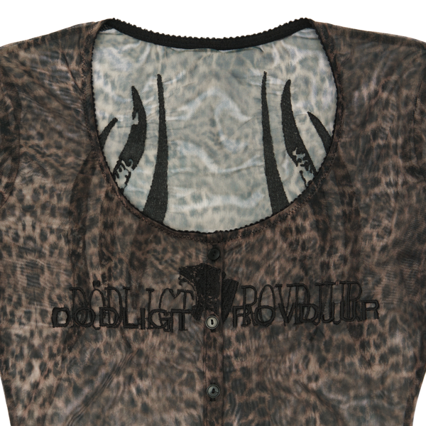 ONLY 1 LEFT ] LEOPARD MESH CARDIGAN : 604SERVICE