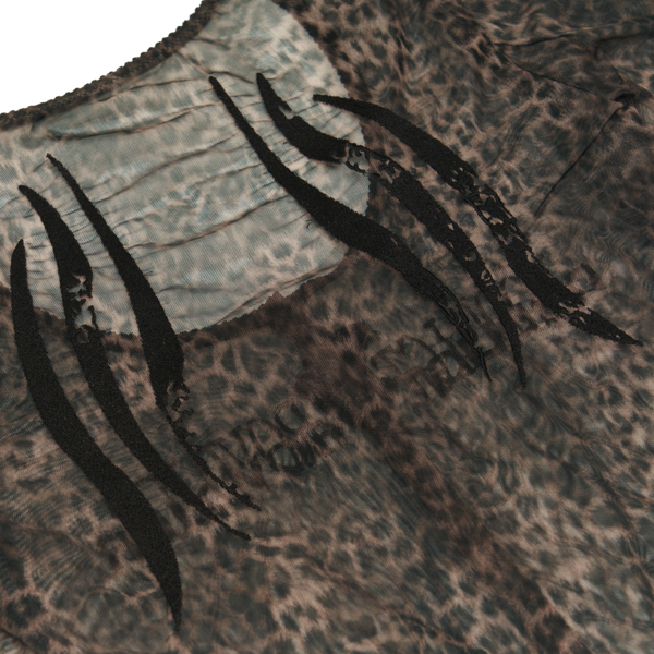 ONLY 4 LEFT ] LEOPARD MESH CARDIGAN : 604SERVICE