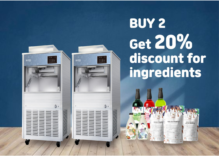 Bingsu Machines, Snow Makers & Korean Cafe Solutions