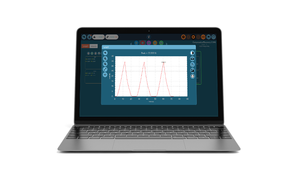 VectorPro® Lite 소프트웨어 - MultiTest-dV 제어용 소프트웨어 (인장압축시험 Software) : 인장압축 ...