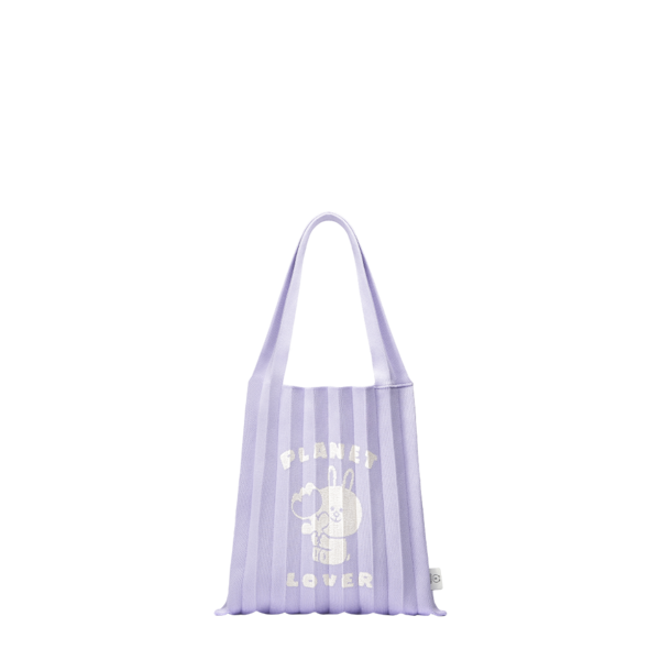 PLEATS MAMA 正規品関税込み[LINE FRIENDS EDITION]SHOULDER BAG LINE FRIENDS Edition] 2Way Shopper Bag Chocolate