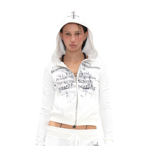 【604SERVICE】STRESSED MUSICIAN PANTS IN WHITE Stressed Musician Pants – ap0cene
