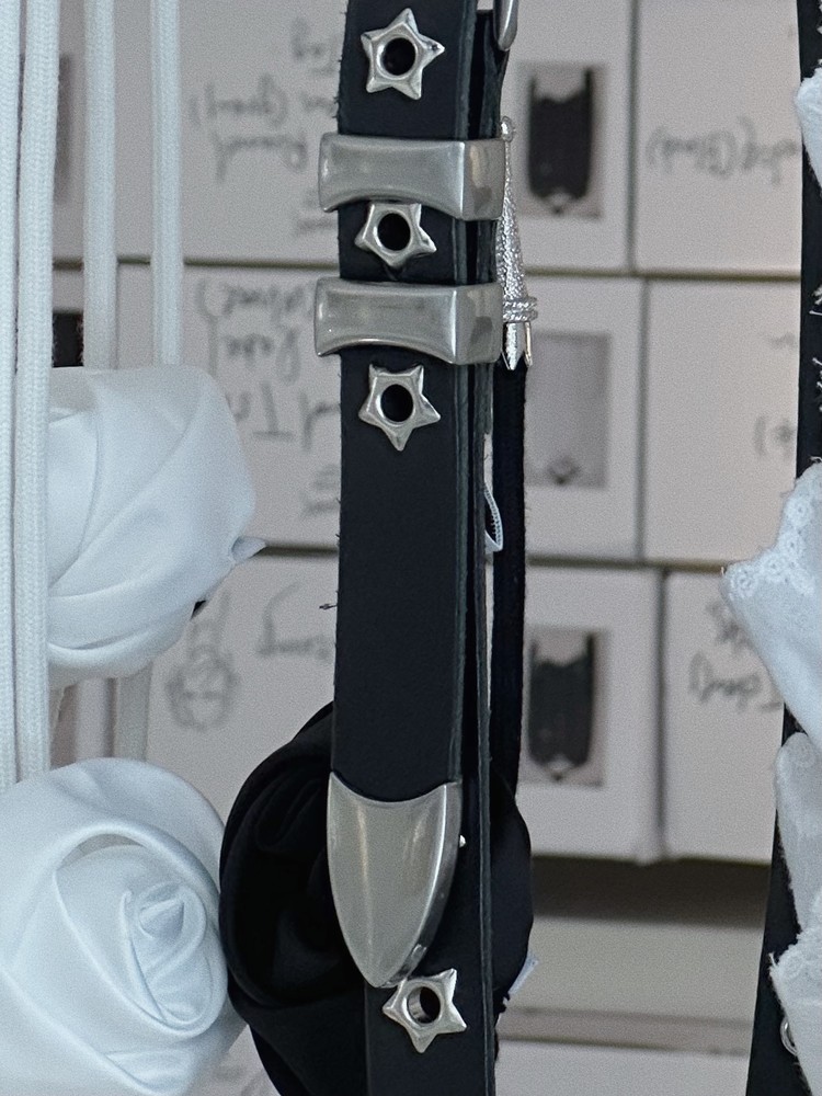 ARTIST KOMPLEX アーティストウエスタンベルト BLACK 아티스트 스타 벨트