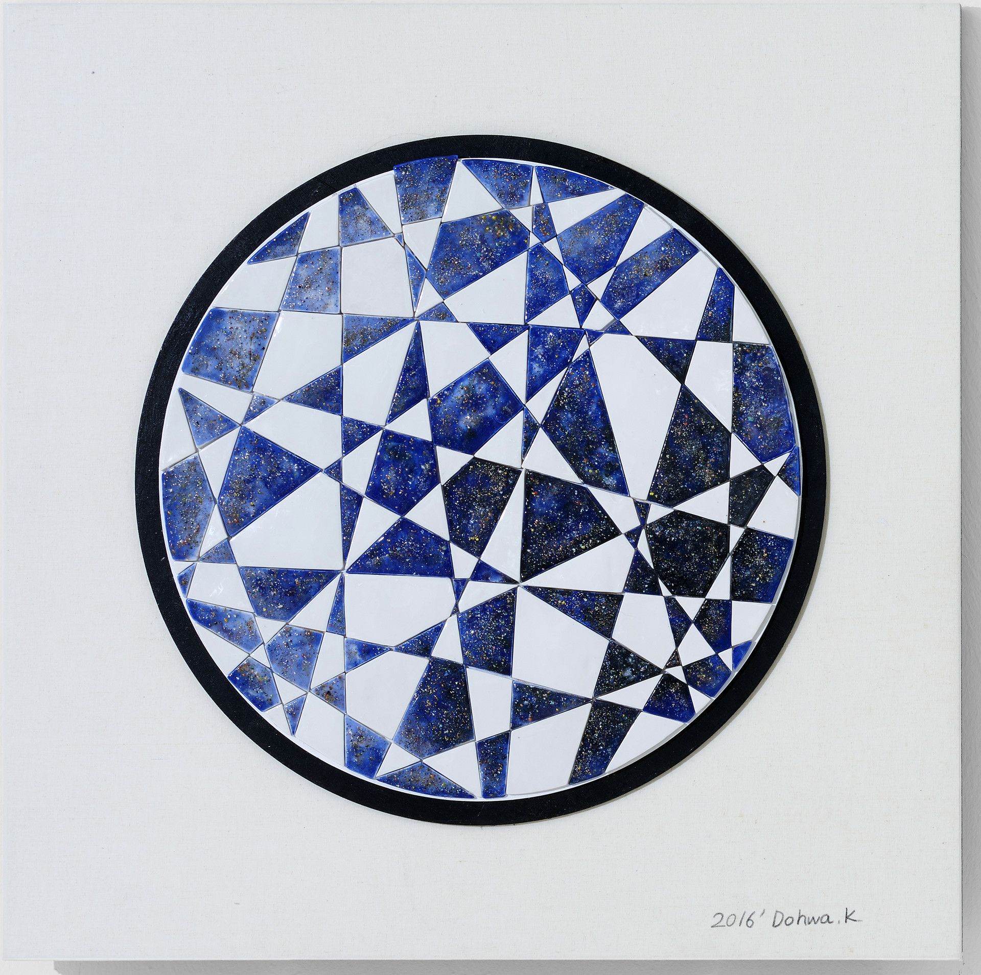 카르페디엠. 우주별 도자기, 아크릴, 우드. 800x800