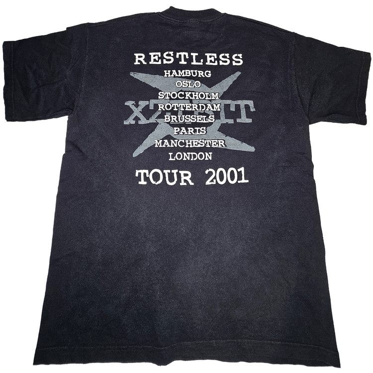 XZIBIT - RESTLESS (EU) TOUR 2001 (L) TEE : VNTGdept