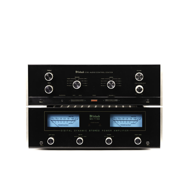 Mcintosh 매킨토시 C36 프리앰프 MC7150 파워앰프