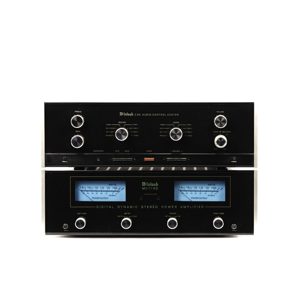 Mcintosh 매킨토시 C36 프리앰프 MC7150 파워앰프