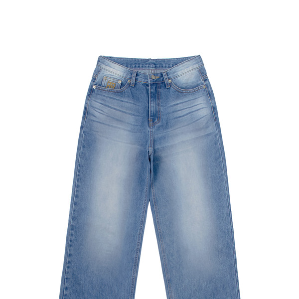 【ROCKCAKE】Aria Washing Jeans Aria Washing Jeans - Blue : 락케이크 Rock Cake