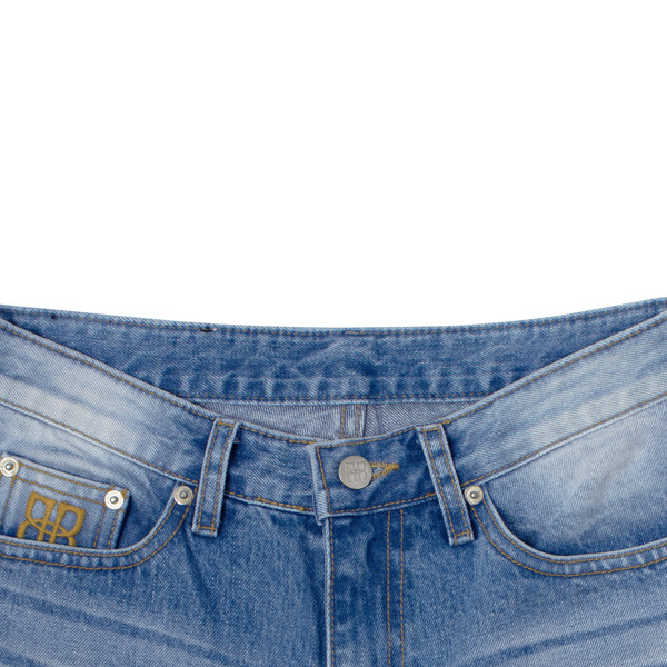 【ROCKCAKE】Aria Washing Jeans Aria Washing Jeans - Blue : 락케이크 Rock Cake