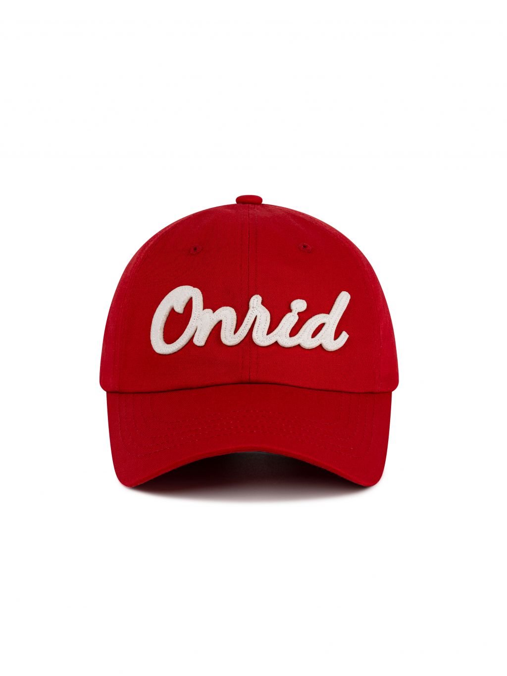 ONRIDPROJECT☆Applique Twill Logo Ball Cap MUSINSA | ONRIDPROJECT Applique Twill Logo Ball Cap - Black