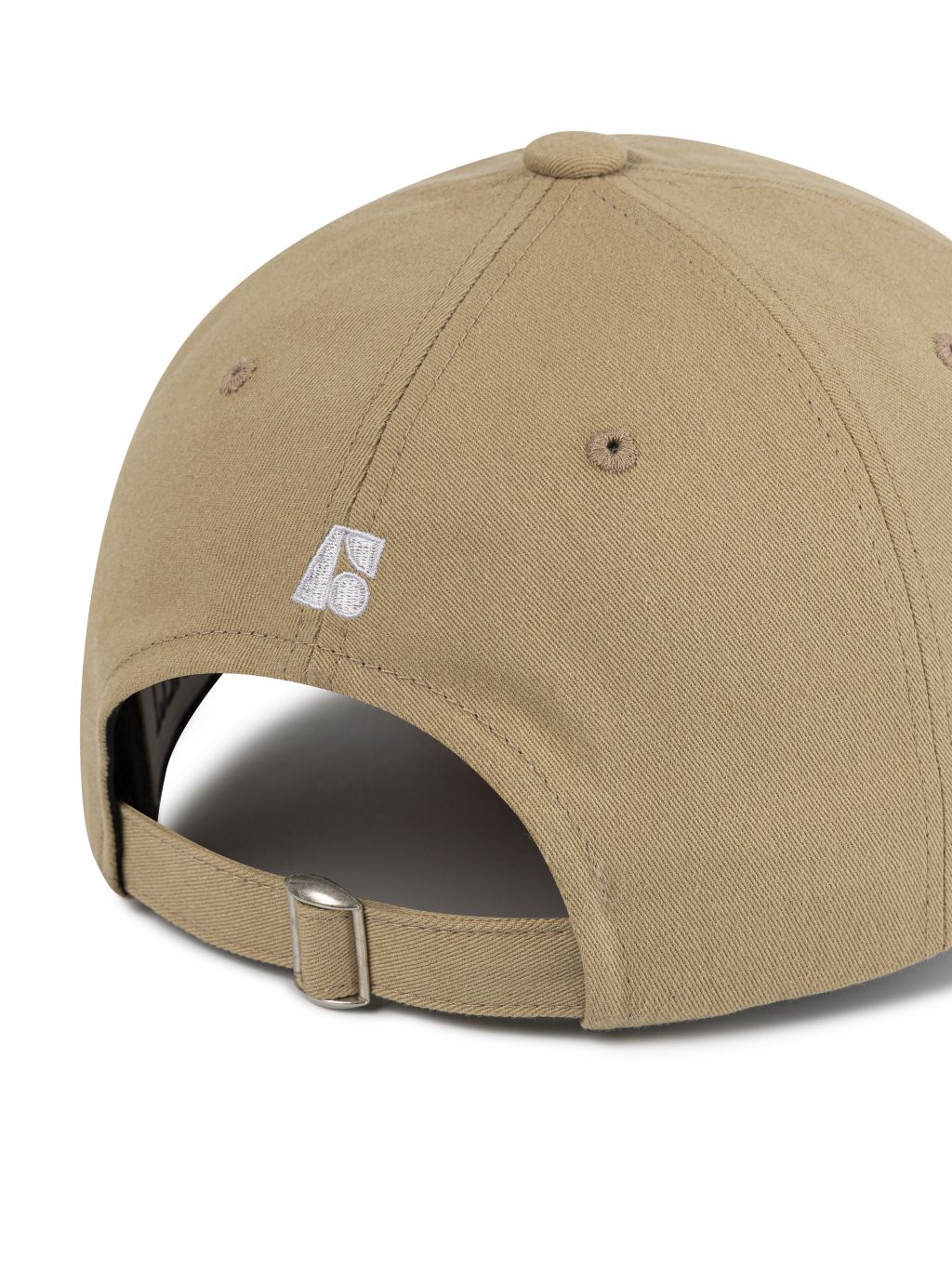 Applique Twill Logo Ball Cap - Beige : ONRID PROJECT 온리드