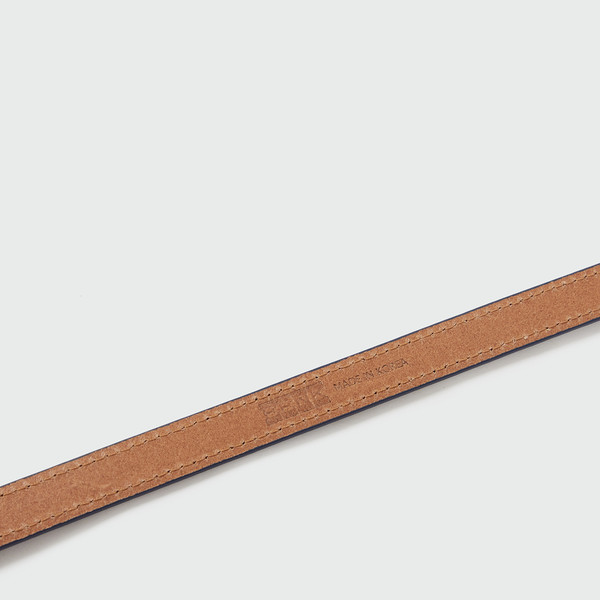 ZENE Buckled Brooch Pendant Belt - Navy : EENK SHOP