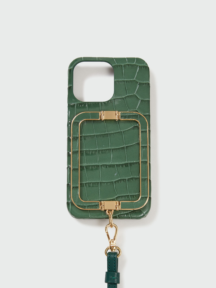 [EENK] / ☆ Phone Case Liney / Croco Navy Phone Case Liney Croco Navy : EENK SHOP