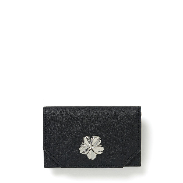 【THE IDENTITY PROJECT】本革 Boutonniere card wallet・Unisex THE IDENTITY PROJECT】本革 Boutonniere card wallet・Unisex