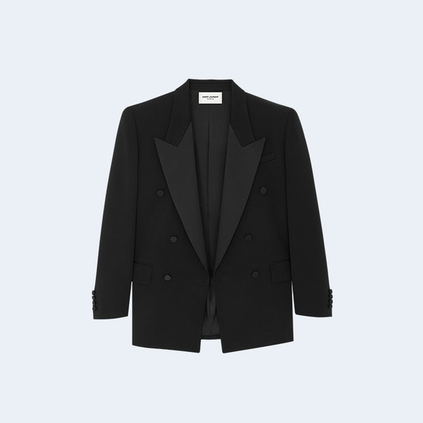 생로랑 그랑 드 뿌드르 오버사이즈 자켓