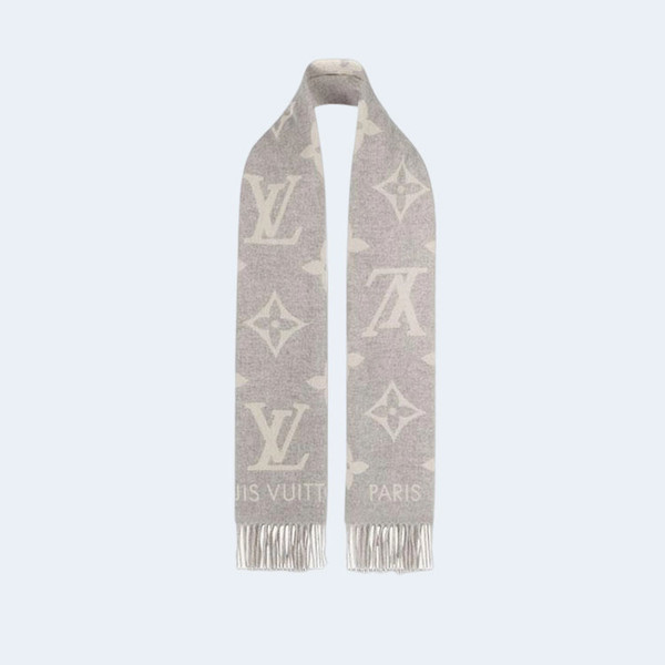 루이비통 레이캬비크 그레이 스카프
