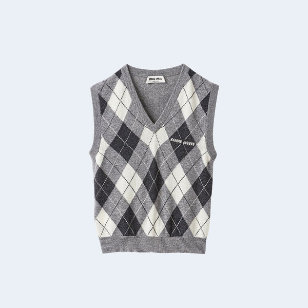미우미우 캐시미어 니트 베스트