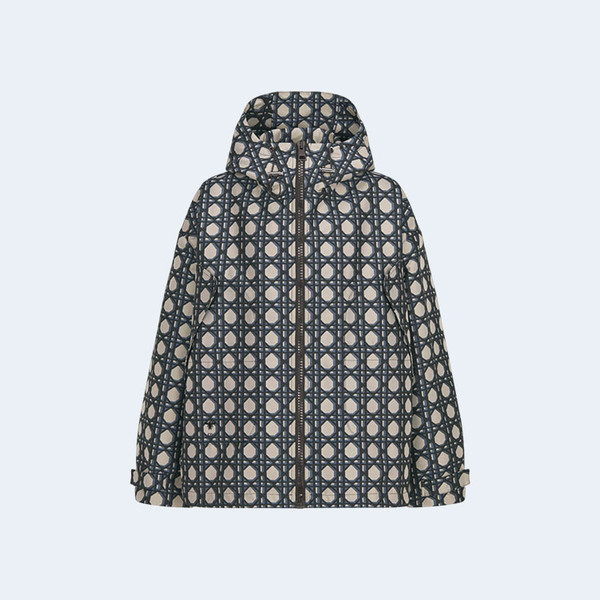디올 매크로까나쥬 방수 후드 재킷