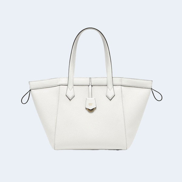 펜디 오리가미 내추럴 미디엄 백 화이트