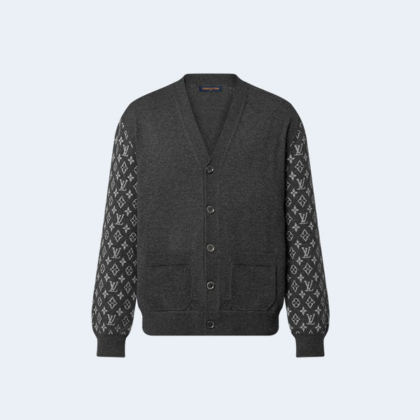 루이비통 모노그램 믹스 캐시미어 가디건