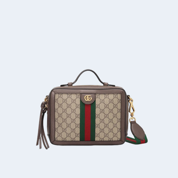 구찌 GG 에보니 수프림 스몰 숄더백