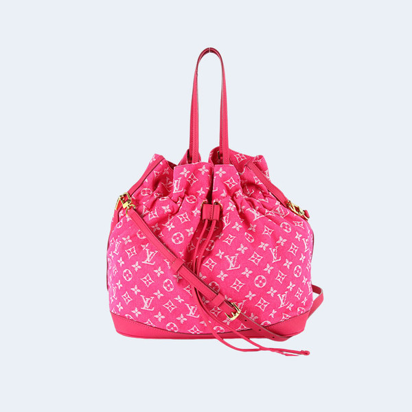 LOUIS VUITTON 루이비통 가방 루이비통 노에풀 MM 인디안 로즈 데님 백 M40870