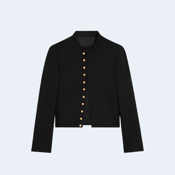 셀린느 밀리터리 다이애그널 울 자켓