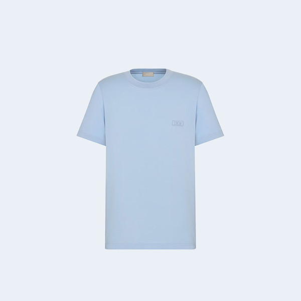 디올 아이콘 아일랜드 코튼 저지 티셔츠