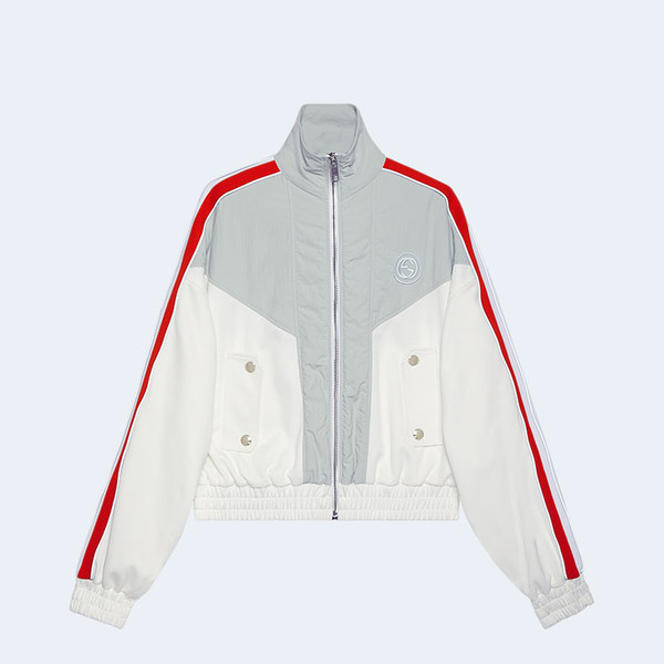 구찌 테크니컬 저지 집업