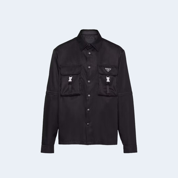 프라다 리나일론 오버사이즈 셔츠