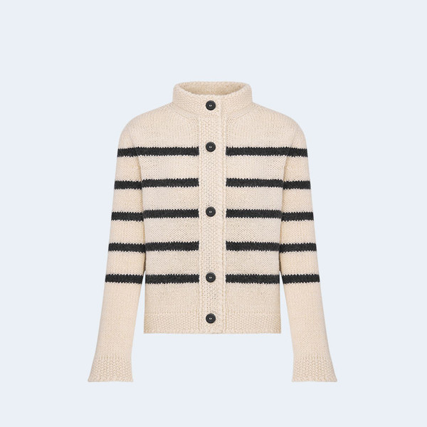 디올 울 코튼 모헤어 마리니에르 재킷